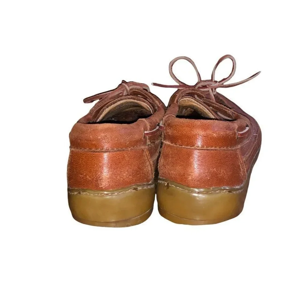 Minnetonka Classic‎ Men's Leather Boat Shoes